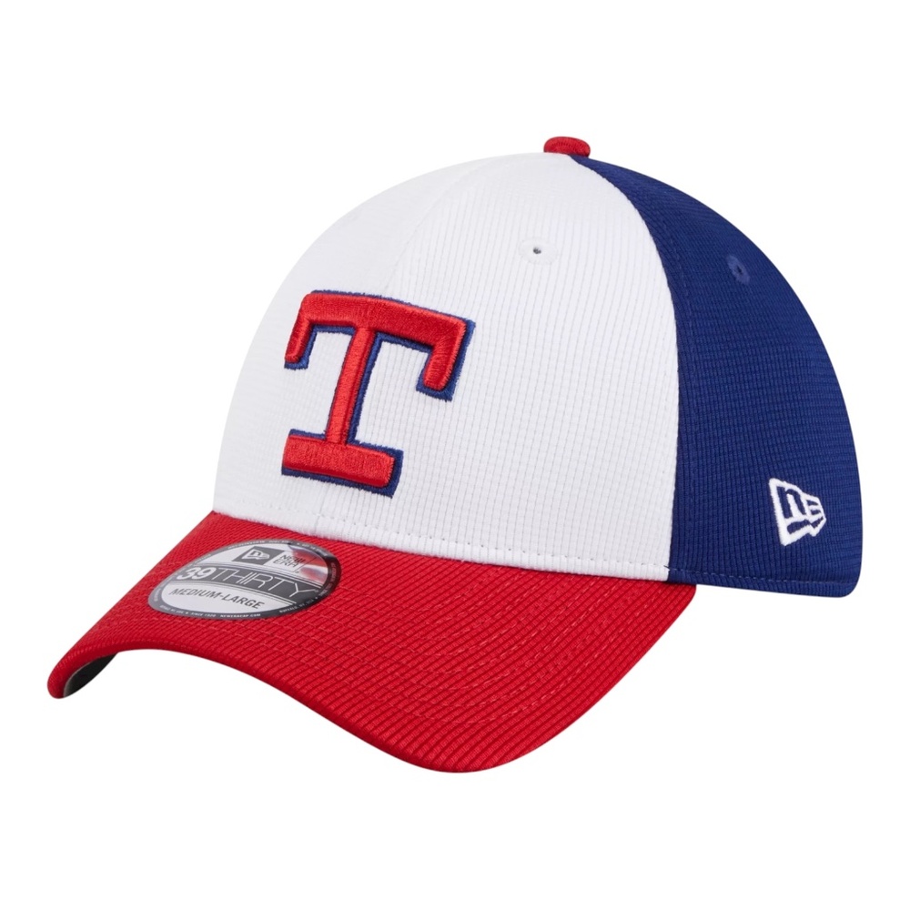Texas Rangers MLB Team BP New Era 39Thirty Flex-Fit Hat/Cap Size L/XL